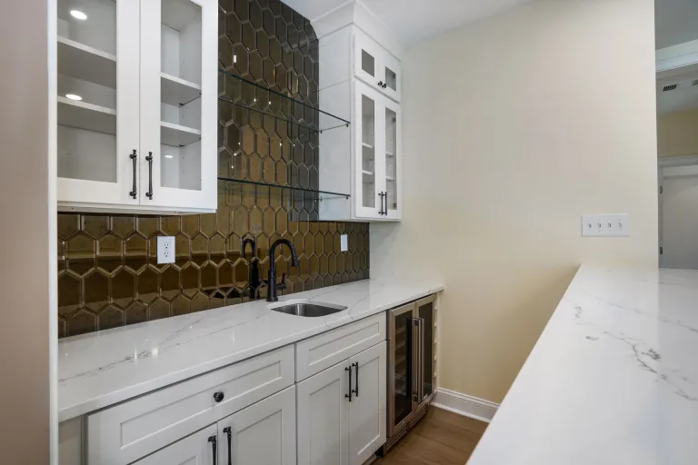 Transparent kitchen remodeling project by Gwinnett County contractor